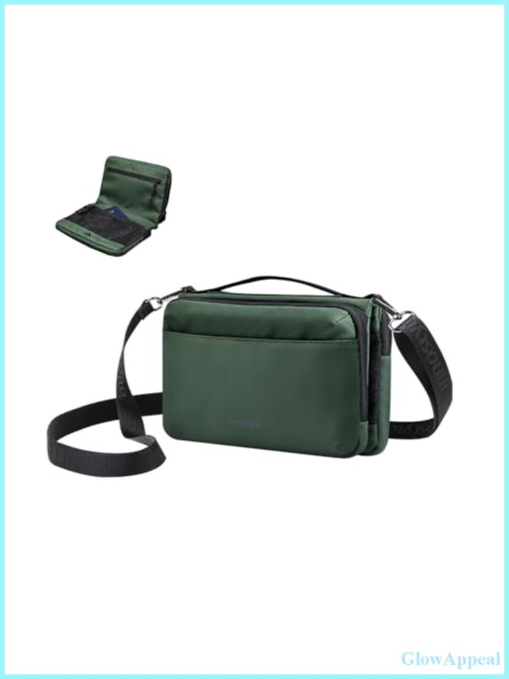 Waterproof Crossbody Sling Bag Anti-Theft 2L Travel Shoulder Pack
